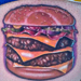 Bacon Double Cheeseburger Tattoo Design Thumbnail